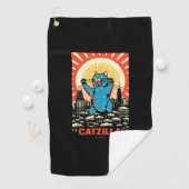 Serviette De Golf Chat drôle (En situation)