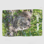 Serviette De Golf Chat pendant Eclipse (Horizontal)
