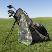 Serviette De Golf Chat pendant Eclipse (Vert)