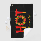SERVIETTE DE GOLF CHAUD (En situation)