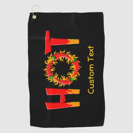 SERVIETTE DE GOLF CHAUD (Devant)