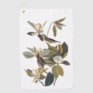 Serviette De Golf Chauffe-volcans rougeoyers Vintage Audubon art
