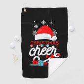 Serviette De Golf Cheer Cheerleader Noël Cheer (En situation)