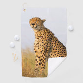 Serviette De Golf Cheetah animal sauvage Big Cat photo (En situation)