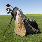 Serviette De Golf Cheetah animal sauvage Big Cat photo (Vert)