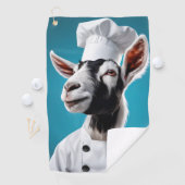 Serviette De Golf Chef Goat (En situation)
