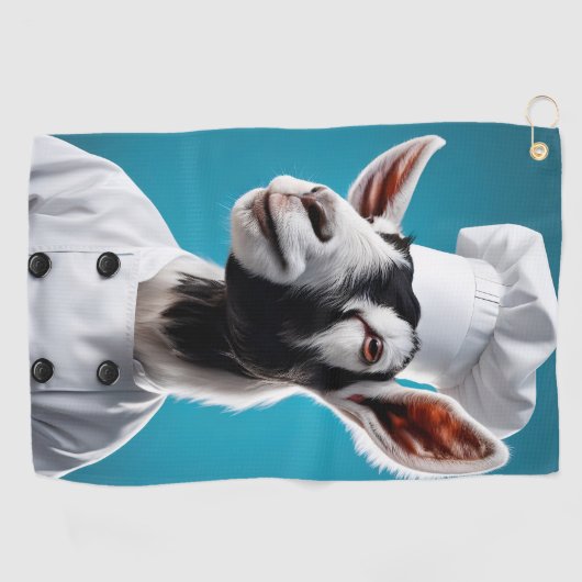 Serviette De Golf Chef Goat (Horizontal)