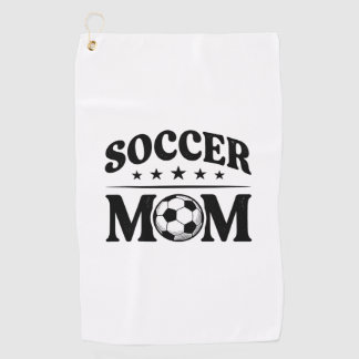 Serviette De Golf Chemise Vintage pour Maman de Footballeur Vector D