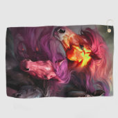Serviette De Golf Chevaux d'art (Horizontal)