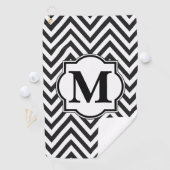 Serviette De Golf Chevron Motif (En situation)