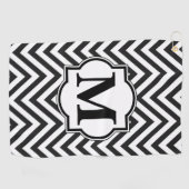Serviette De Golf Chevron Motif (Horizontal)