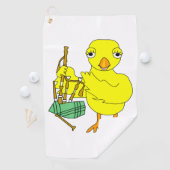 Serviette De Golf Chick (En situation)