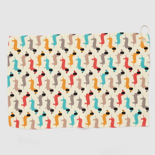 Serviette De Golf chien (Horizontal)