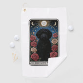 Serviette De Golf Chien d'eau portugais (En situation)