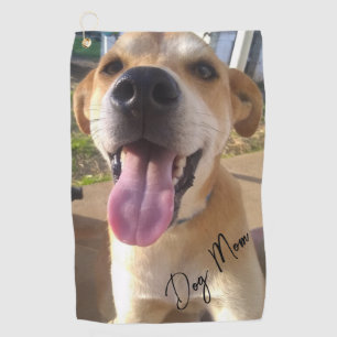 Serviette De Golf Chien Maman Custom Photo pour animal de compagnie