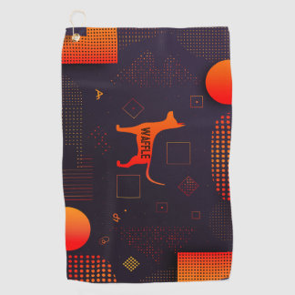 Serviette De Golf Chien sur mesure haute technologie