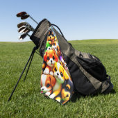 Serviette De Golf Chiens (Vert)