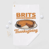 Serviette De Golf Chillin avec mes clés Thanksgiving Family Essence (En situation)