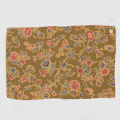 Serviette De Golf Chintz Fleur Classique Joli Design Floral Doux (Horizontal)