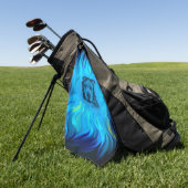 Serviette De Golf Chiots Staffy Bleu (Vert)