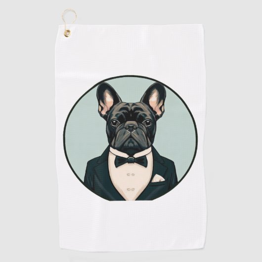 Serviette De Golf Chippon français (Devant)