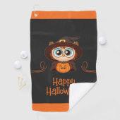Serviette De Golf Chouette/Automne/Automne/Halloween/citrouille (En situation)