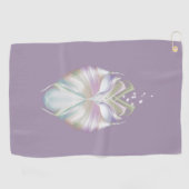 Serviette De Golf Chouette Oracle Pastel Purple (Horizontal)