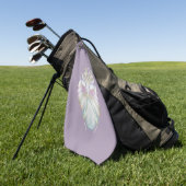 Serviette De Golf Chouette Oracle Pastel Purple (Vert)