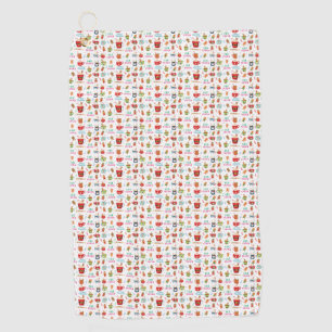Serviette De Golf Christmas Cococoa, Ginger Cookies