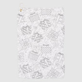 Serviette De Golf Christmas Toxicity 3 (Devant)