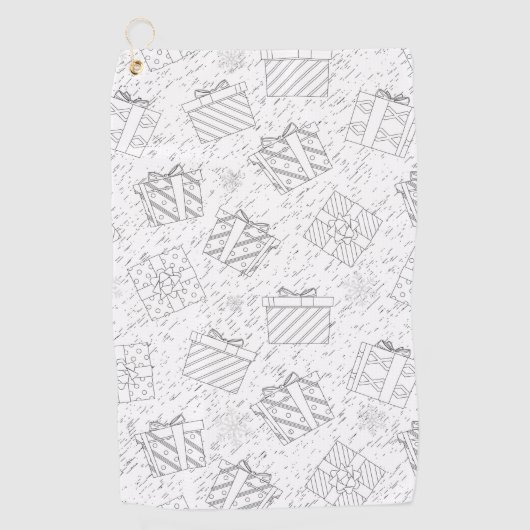 Serviette De Golf Christmas Toxicity 3 (Devant)