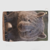 Serviette De Golf Chubby The Australian Wombat, (Horizontal)