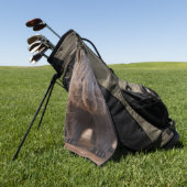 Serviette De Golf Chubby The Australian Wombat, (Vert)
