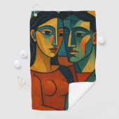 Serviette De Golf Chuchotement d'amour (En situation)