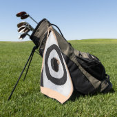 Serviette De Golf cible déchirures (Vert)