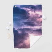 Serviette De Golf Cieux orageux (En situation)