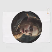 Serviette De Golf Circle (Horizontal)