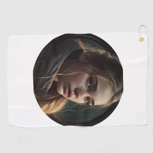 Serviette De Golf Circle (Horizontal)