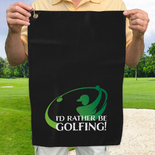 Serviette De Golf Citation de golf amusante Golf moderne Sports Pro