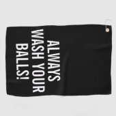 Serviette De Golf Citation drôle (Horizontal)