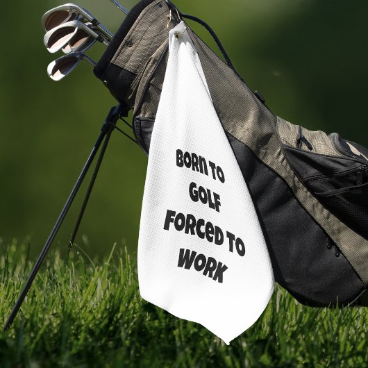 Serviette De Golf Citation drôle de golf