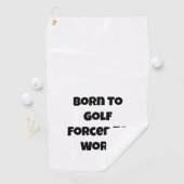 Serviette De Golf Citation drôle de golf (En situation)