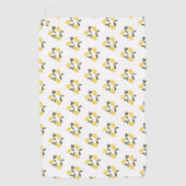 Serviette De Golf Citron (Devant)