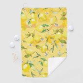 Serviette De Golf citron vert IV (En situation)