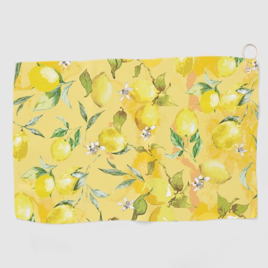 Serviette De Golf citron vert IV (Horizontal)