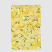 Serviette De Golf citron vert IV (Devant)