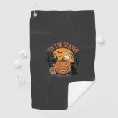 Serviette De Golf Citrouille drôle de conception de jeu de mots Hall (En situation)