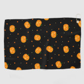 Serviette de golf citrouille Rain (Horizontal)