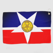 Serviette De Golf City of Dallas, Texas Golf Towel (Horizontal)