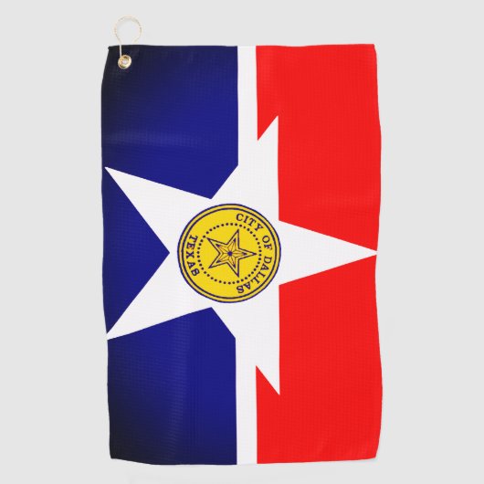 Serviette De Golf City of Dallas, Texas Golf Towel (Devant)